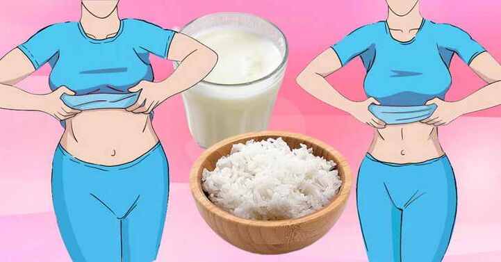 Chudnutie na diéte kefír-ryža