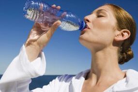 pitná voda na lenivej diéte